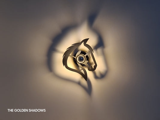 Wall lamp (Horse head)