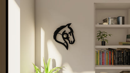 Wall lamp (Horse head)