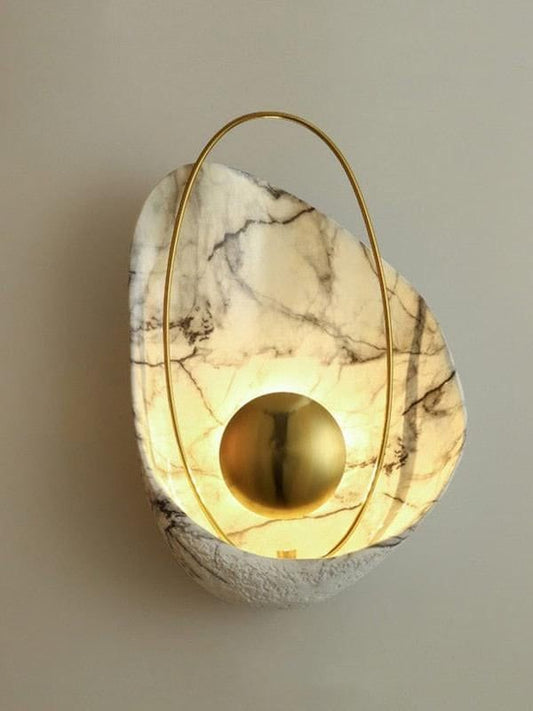 Modern resin wall lamp